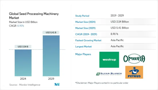 全球種子加工機械市場