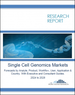 單細胞基因體學的全球市場:被檢物質，各產品，工作流程，用戶，各用途，各國預測 - 附執行顧問指南(2024年～2028年)